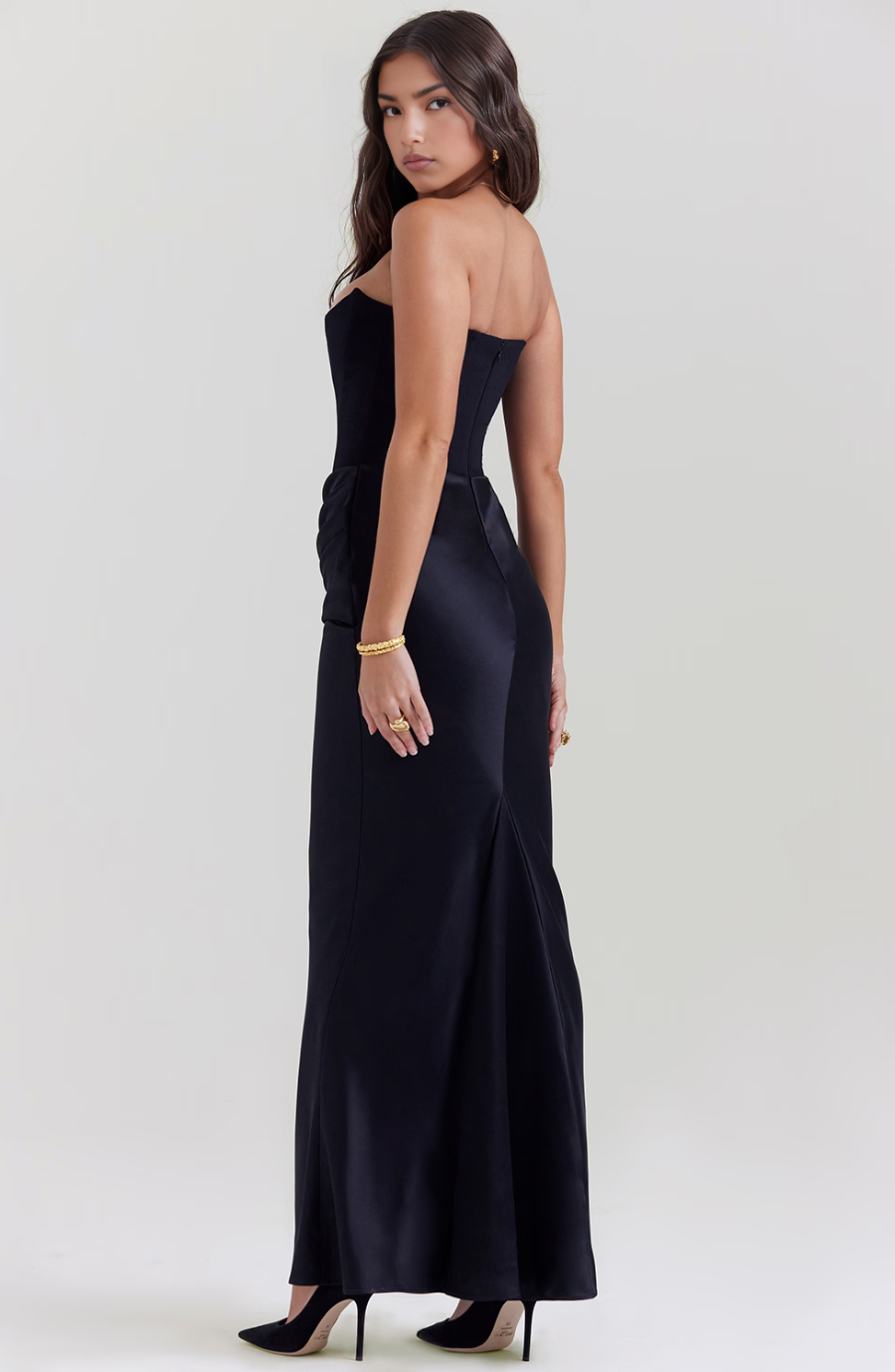 LAURE | ROBE LONGUE À BRETELLES
