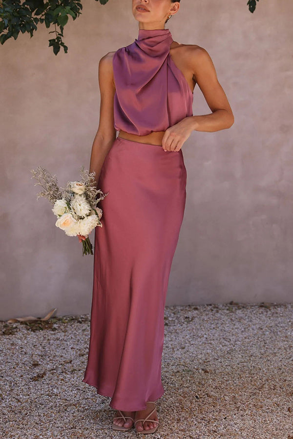 Annie | ENSEMBLE ÉLÉGANT EN SATIN