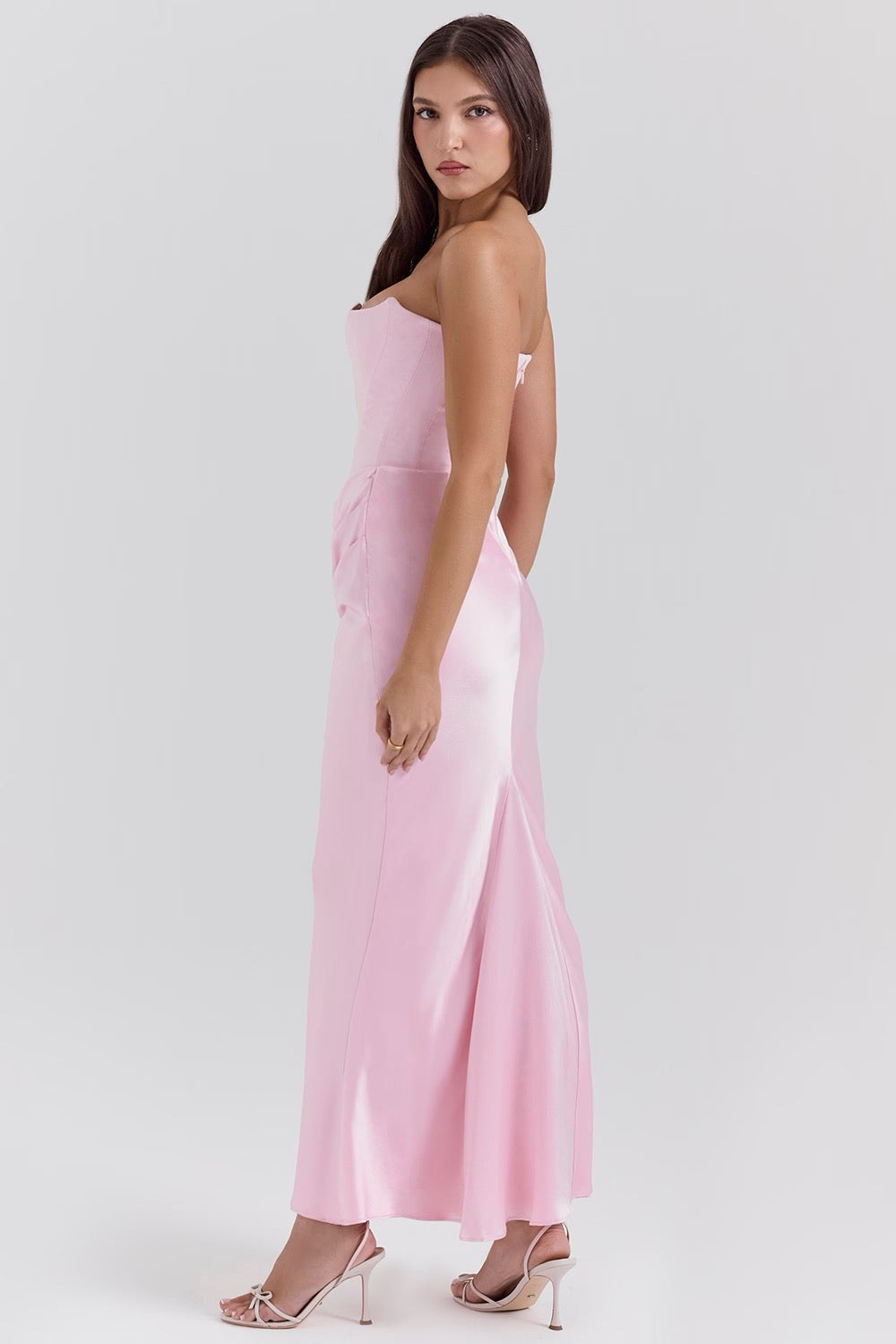 LAURE | ROBE LONGUE À BRETELLES