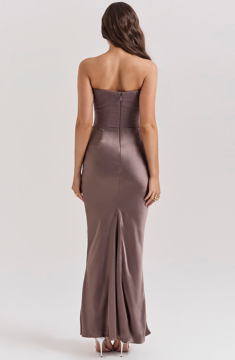 LAURE | ROBE LONGUE À BRETELLES