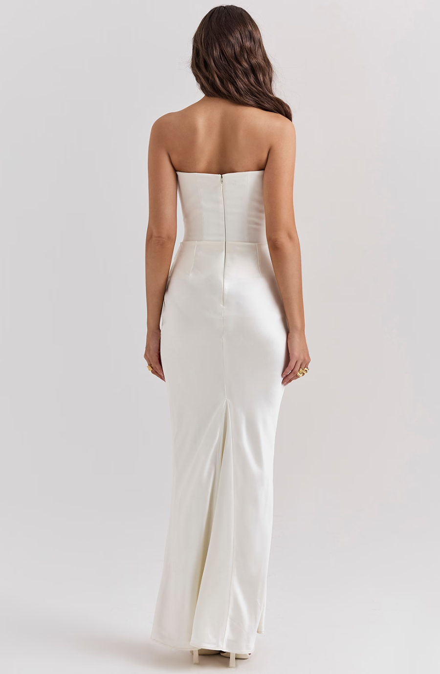 LAURE | ROBE LONGUE À BRETELLES
