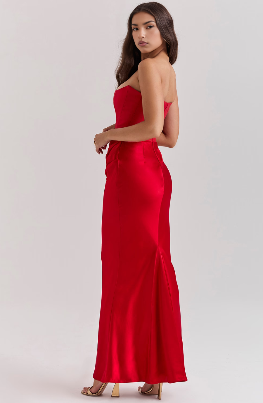 LAURE | ROBE LONGUE À BRETELLES